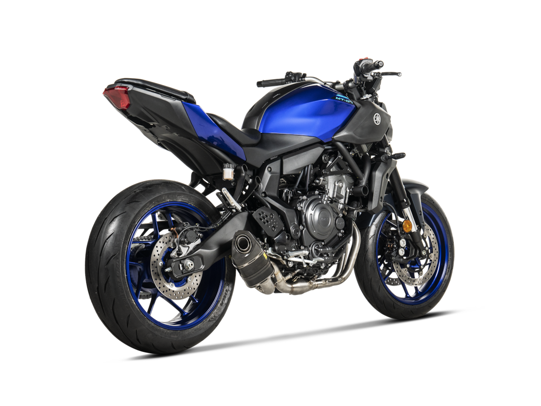 Akrapovic Racing Line (Carbon) exhaust system for Yamaha MT-07, Tracer 7, GT, XSR 700, XTribute, 2014-2025