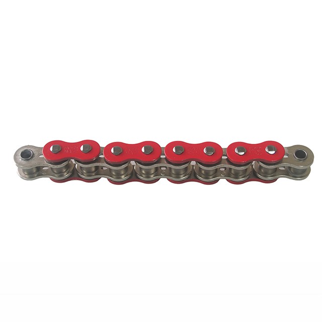 EK Chain chain kit 520 MVXZ-2 for Kawasaki Ninja 7 Hybrid, model year 2024- Red