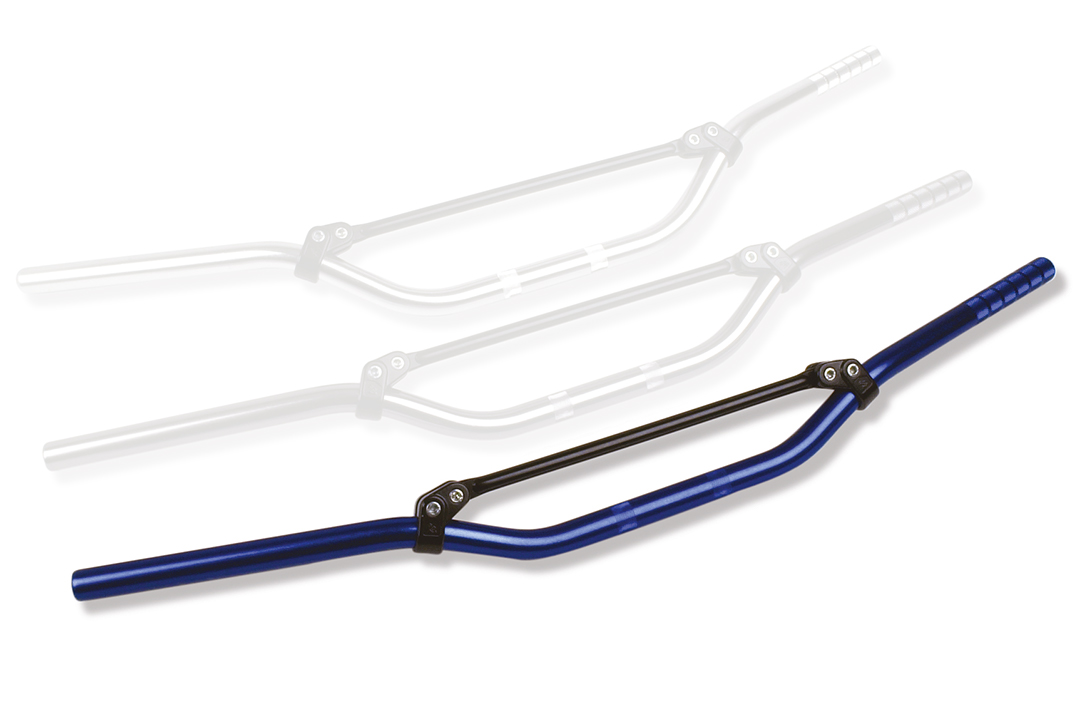 TRW Aluminium Handlebars Offroad MC High MCL155B in blue