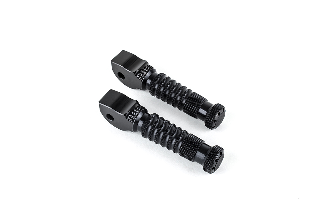Gilles Sport Replacement Footrest Kit, Rider, Black for Honda CBR900RR, CBR1000RR