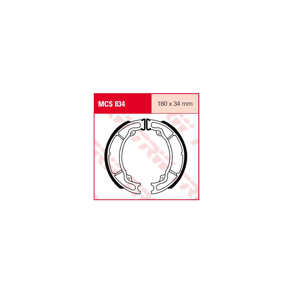 TRW LUCAS Brake Pad Set MCS834