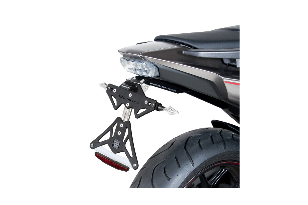 Barracuda Number Plate Holder for Honda Integra 750 and NC750X / NV750S