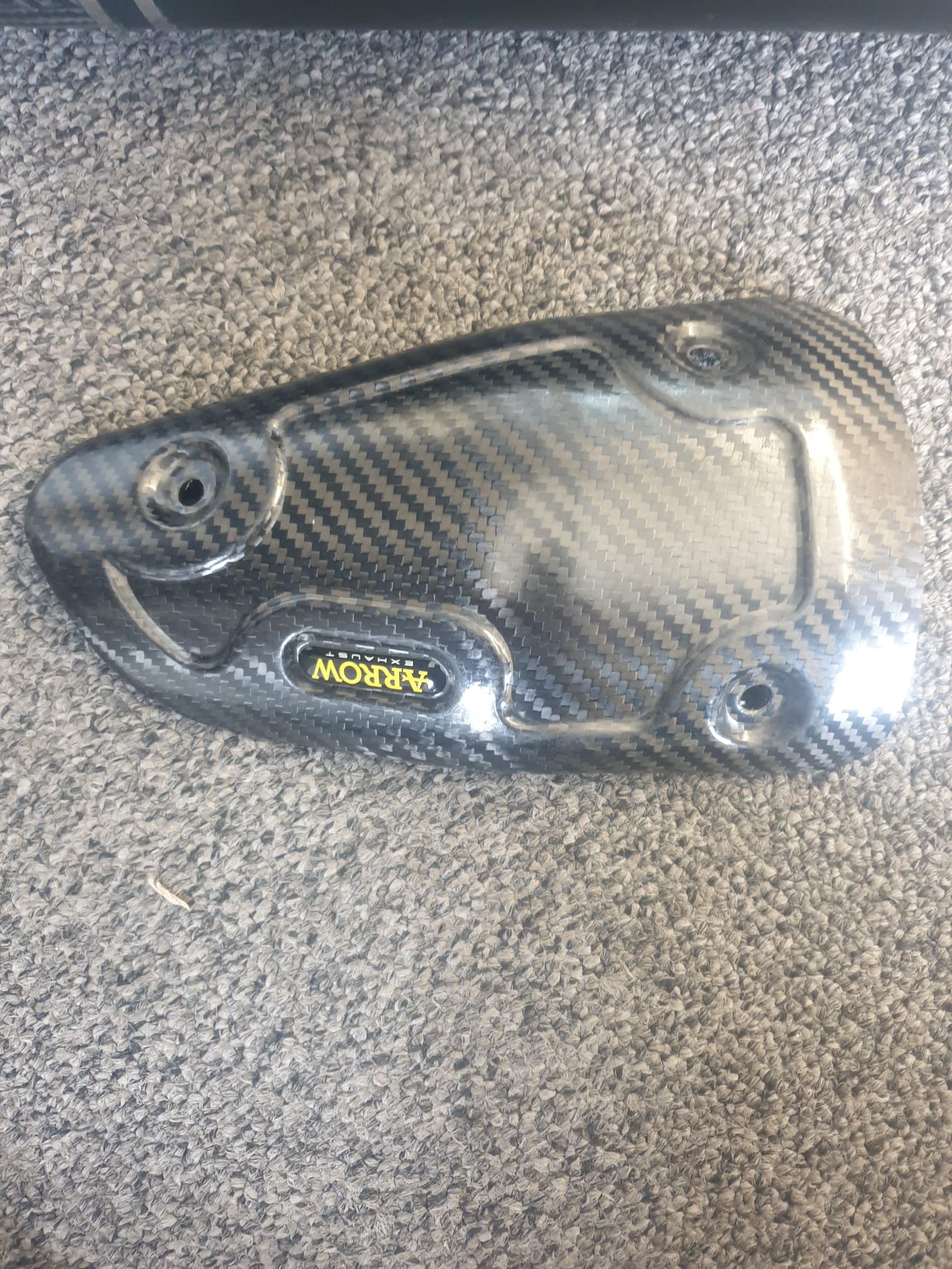 ARROW VELOCE DARK RACING Slip-On with Heat Shield for Triumph Tiger 900 Model Year 2020-