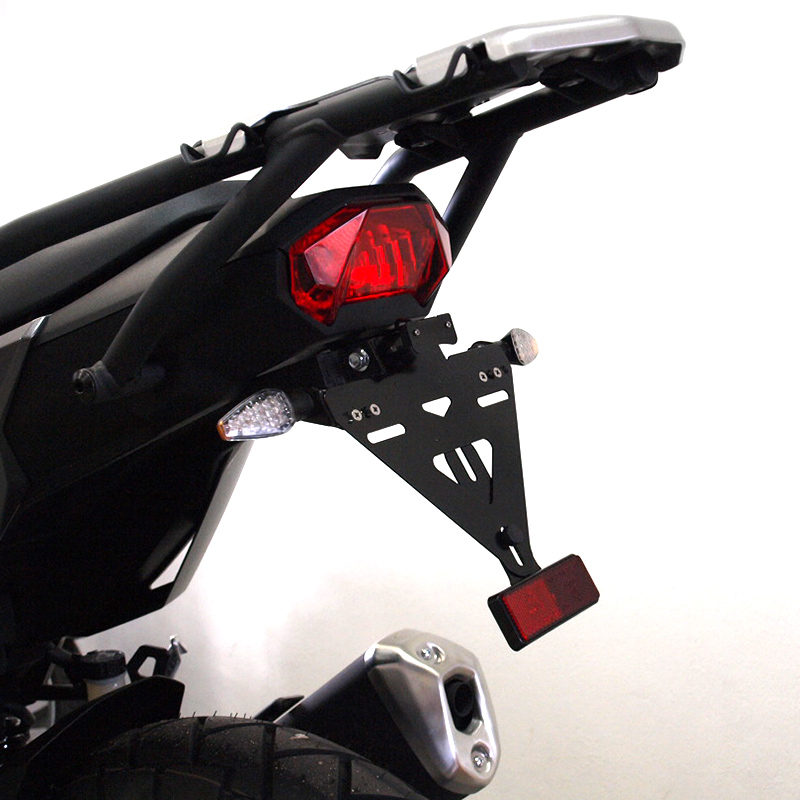 alpha Technik Number Plate Holder for Kawasaki Versys-X300, ABS; Type LE300C; Model Year 2017-