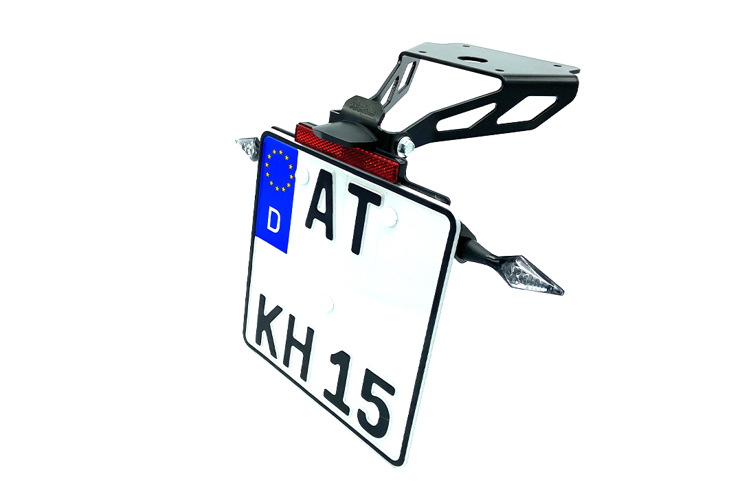 alpha Technik Licence Plate Holder for Kawasaki Z650RS Model Year 2022-