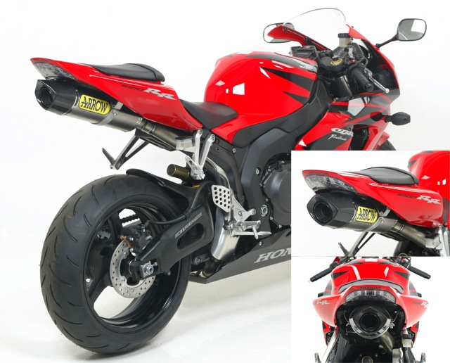 ARROW RACE-TECH Exhaust for Honda CBR1000RR Fireblade 2004-2007, Titanium