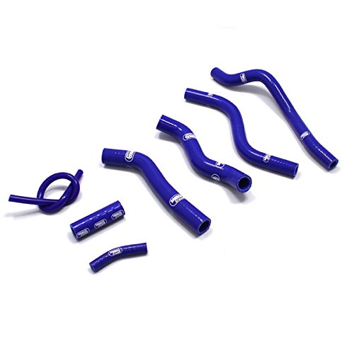 SAMCO SPORT Silicone Hose Kit, blue, for Honda CR125 Type: JE01 Model Year 1990-1997