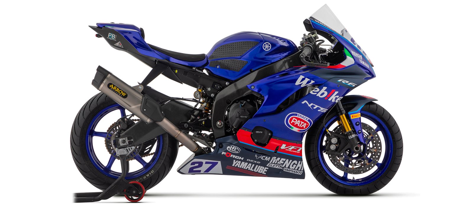 ARROW Exhaust Full Racing System INDY RACE COMPETITION EVO for Yamaha ...