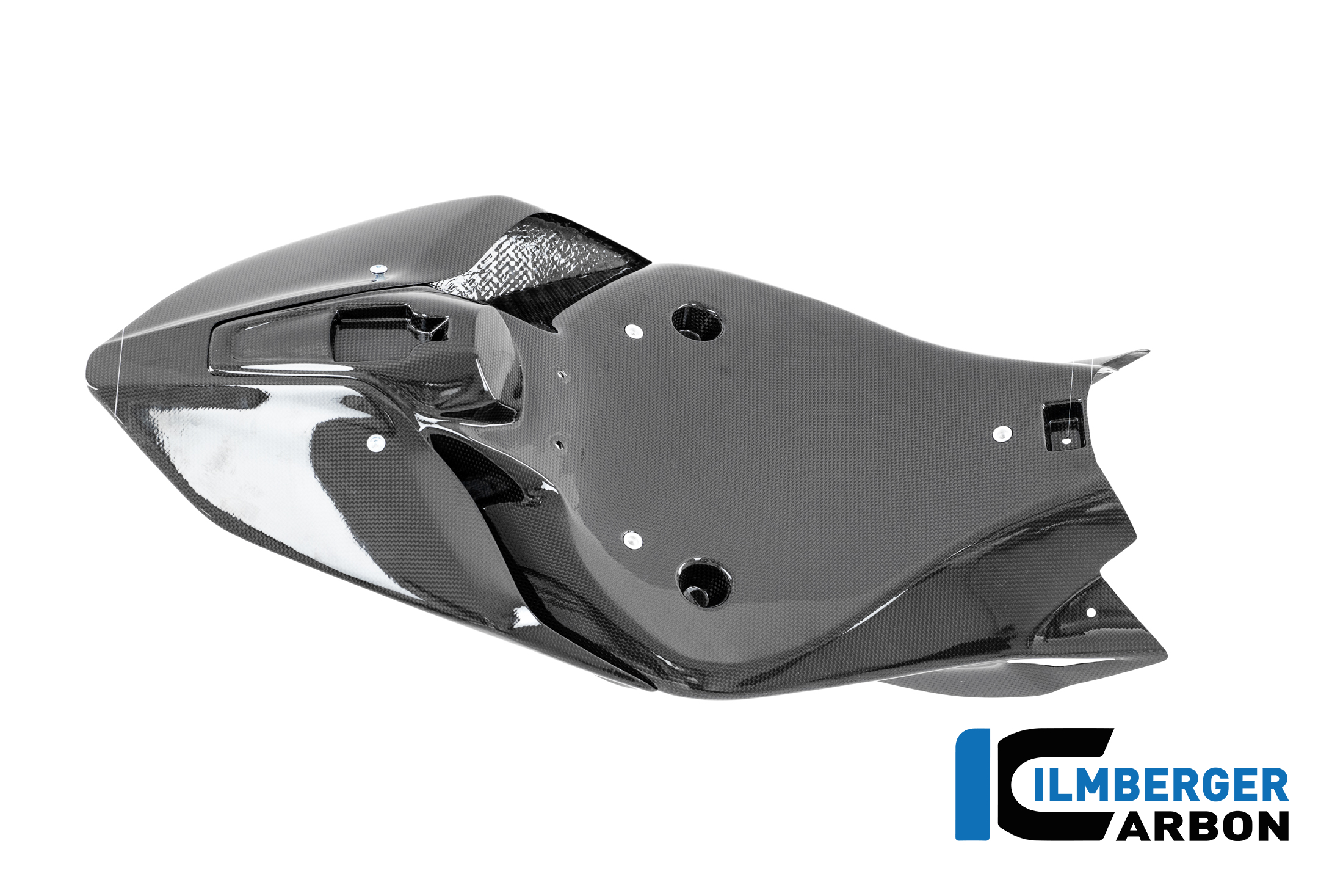 Ilmberger Carbon Tail Section + Seat Kit, 6-Piece Racing, Glossy, Ducati Panigale V4 R, 2025-