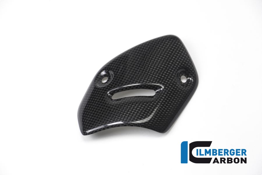 Ilmberger Carbon Exhaust Heat Shield on End Pipe Glossy