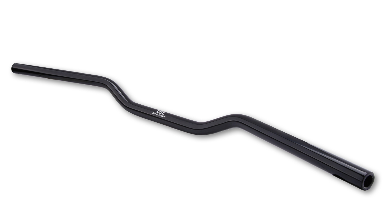 LSL Aluminium-handlebar Sixties AY1, 7/8 inch, black