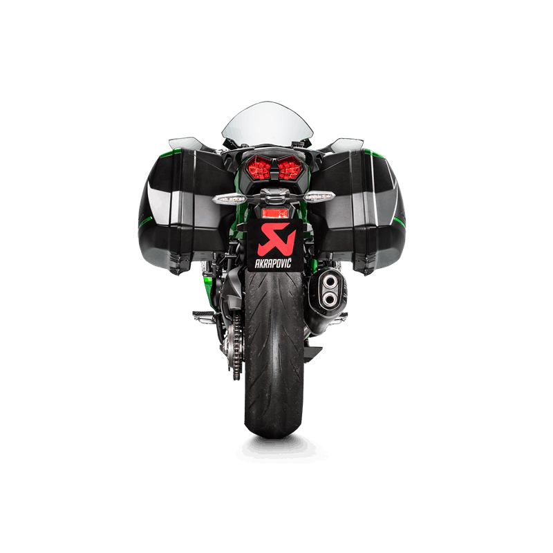 Akrapovic Slip-On Line (Titanium) silencer for Kawasaki Ninja H2 SX year 2018-2018
