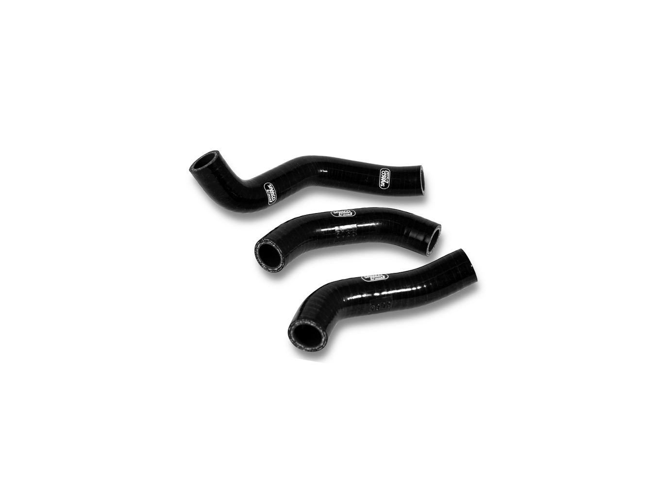 SAMCO SPORT Silicone Hose Kit thermostat Bypass, black, for KTM 450 EXC-F / 500 EXC-F Six Days / Husqvarna FE450 / FE501
