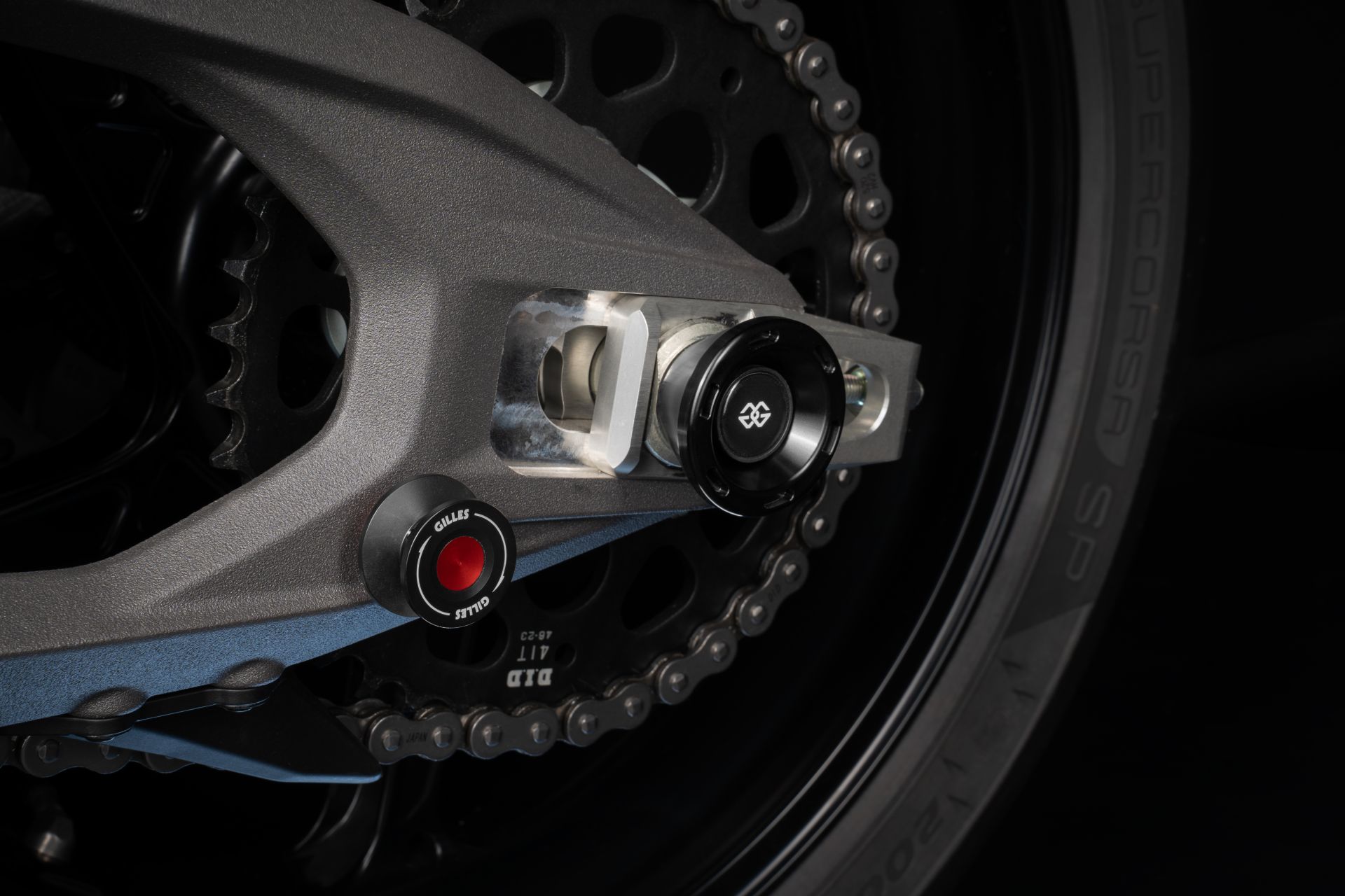 Gilles Axle Protector rear, Ducati Panigale V4, V4S, 2024- and Streetfighter V4S, 2025-