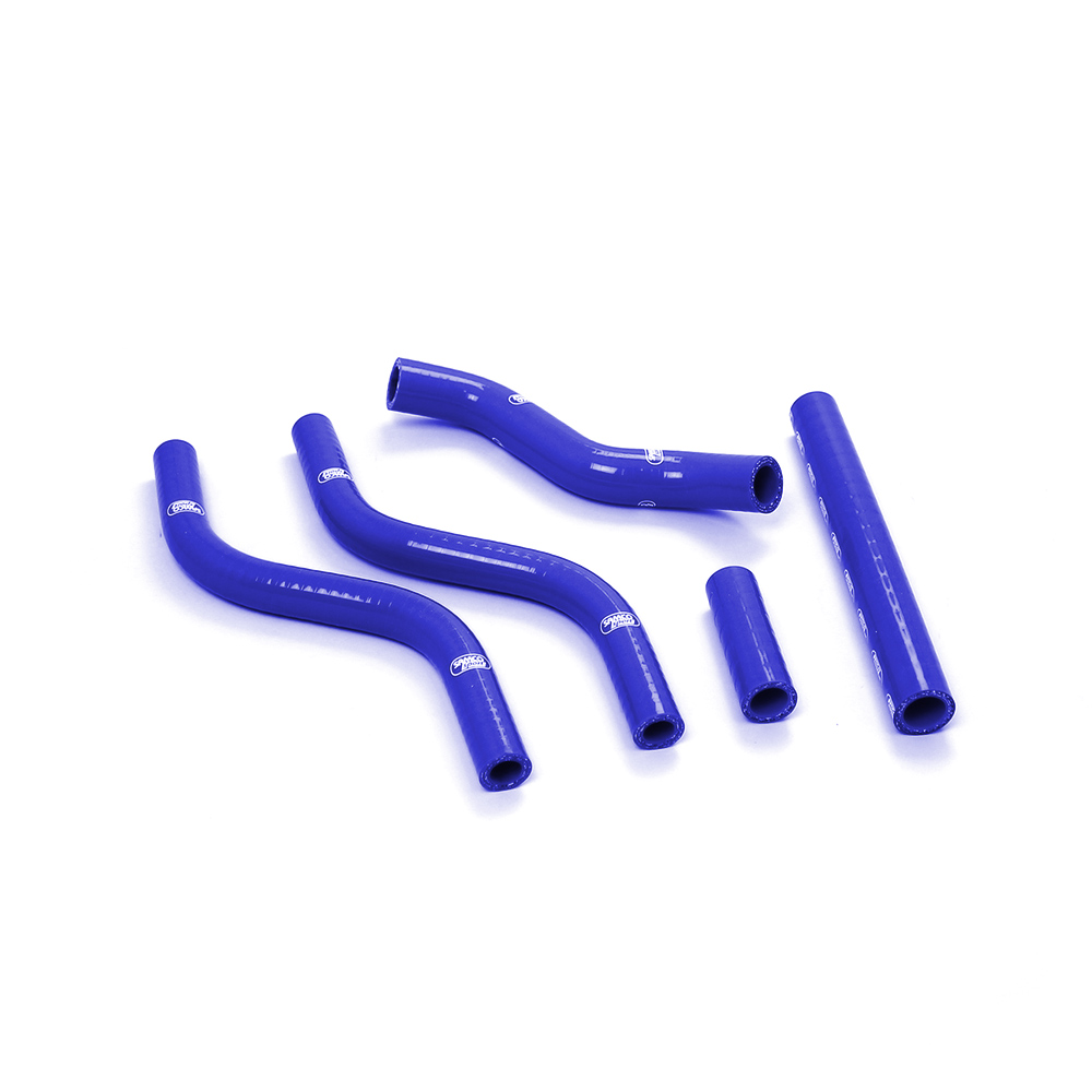SAMCO SPORT Silicone Hose Kit blue for Honda CR125R Model Year 1989