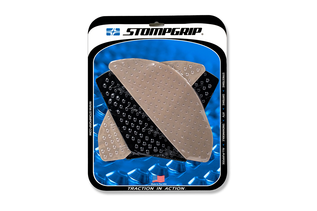 Stompgrip hybrid, Volcano, for Kawasaki ER6f, ER6n, 2006-2011