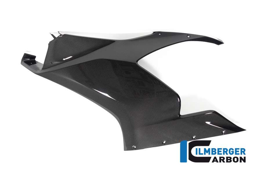 Ilmberger Carbon Fairing Side Panel prepared for Winglet left side L/S, glossy, Ducati Panigale V2 2020-
