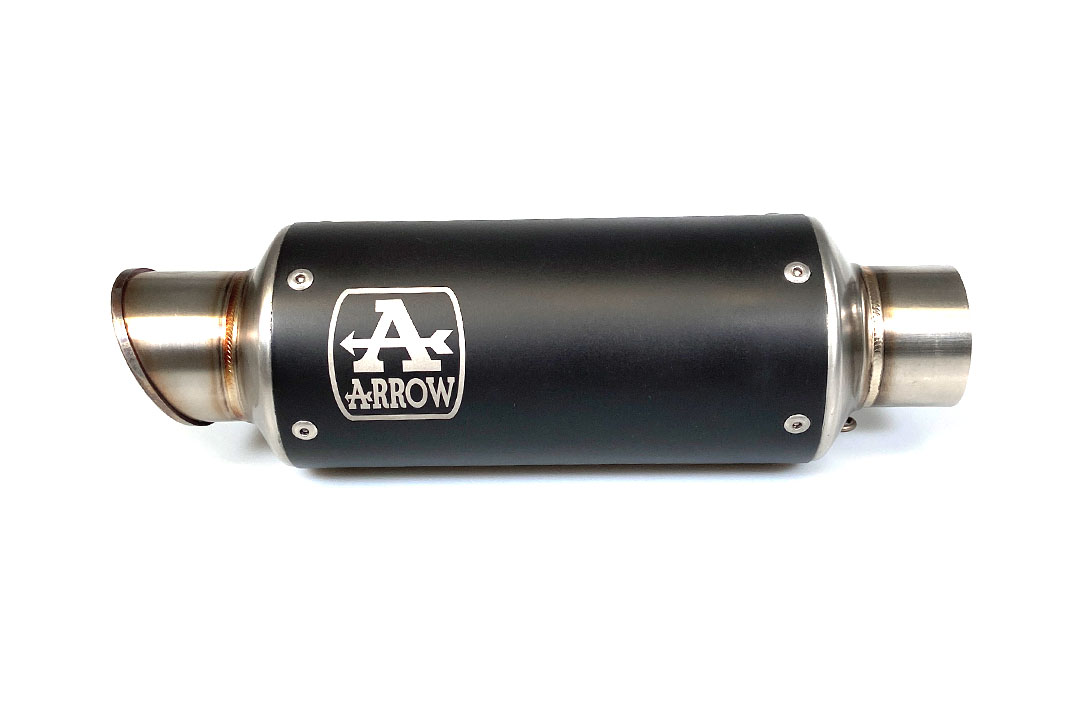 ARROW DARK GP2 Exhaust in Stainless Steel for Kawasaki Z900 Model Year 2017-2022