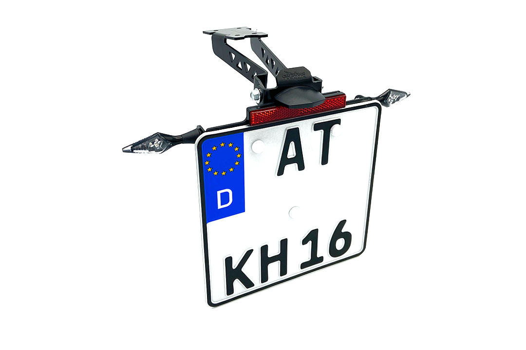 License Plate Holder for Honda CB500F, CBR500R and CB750 Hornet, from model year 2017-
