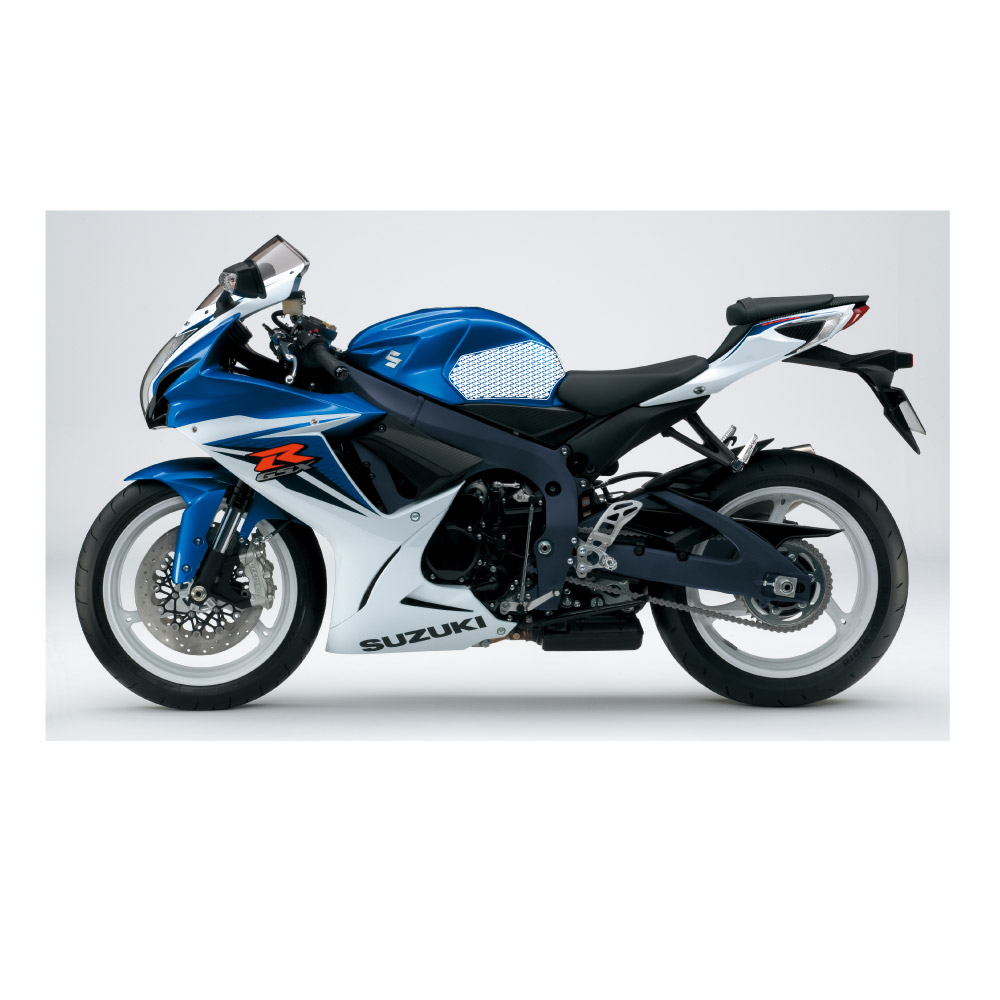Stompgrip Traction Pads black, for Suzuki GSXR600, 750, 2011-2025