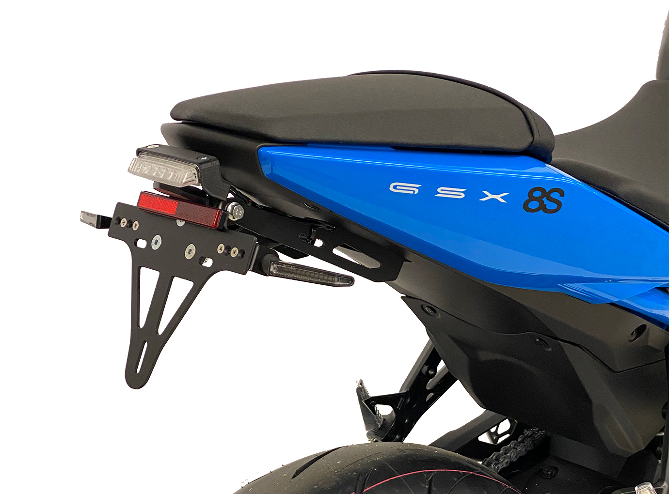 alpha Technik License Plate Holder for Suzuki GSX-8S / GSX800 Model Year 2023-