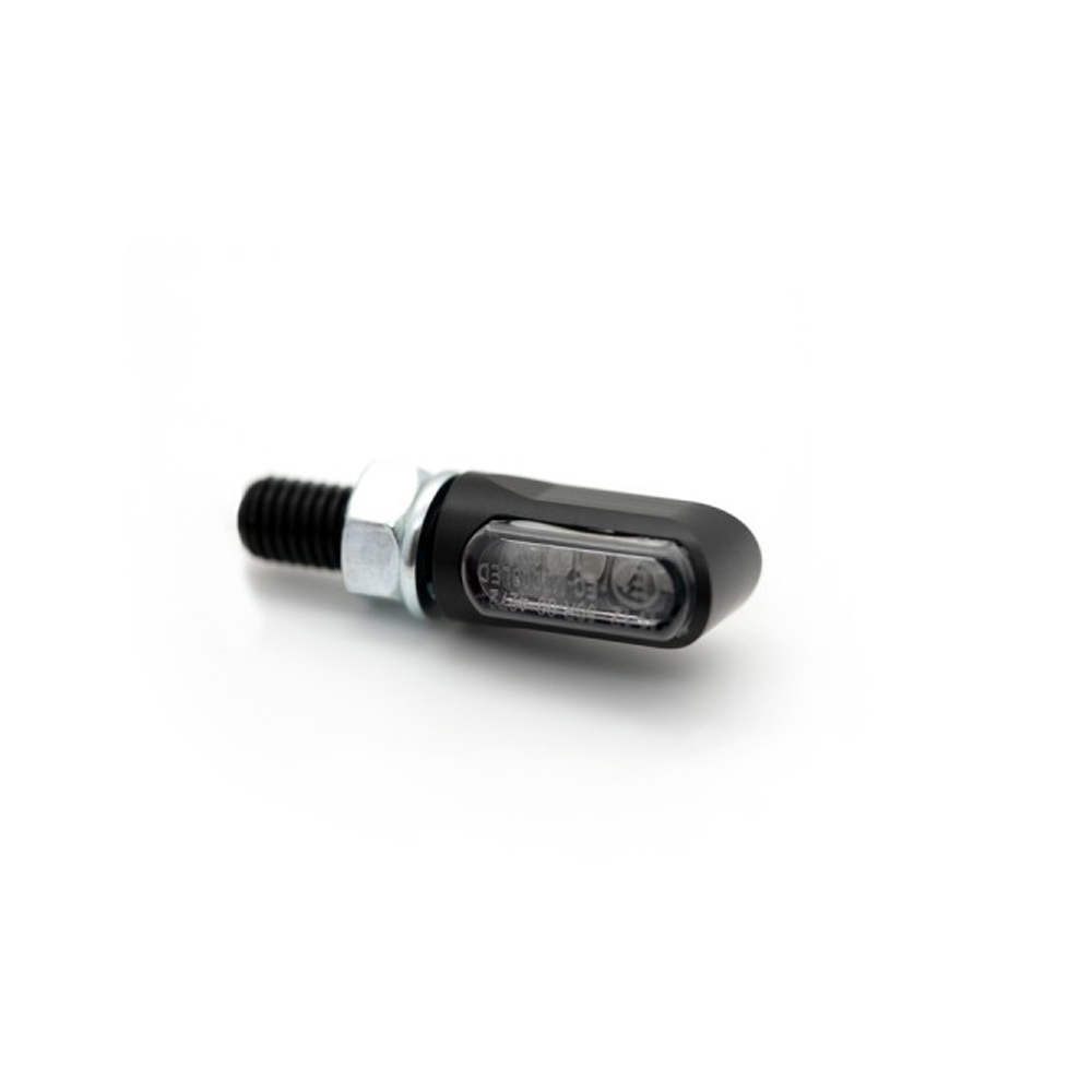 alpha Technik Licence Plate Holder-flasher light, turn signal-Kit M-LED for KTM 690 SMC R from Model Year 2019 (Rear)