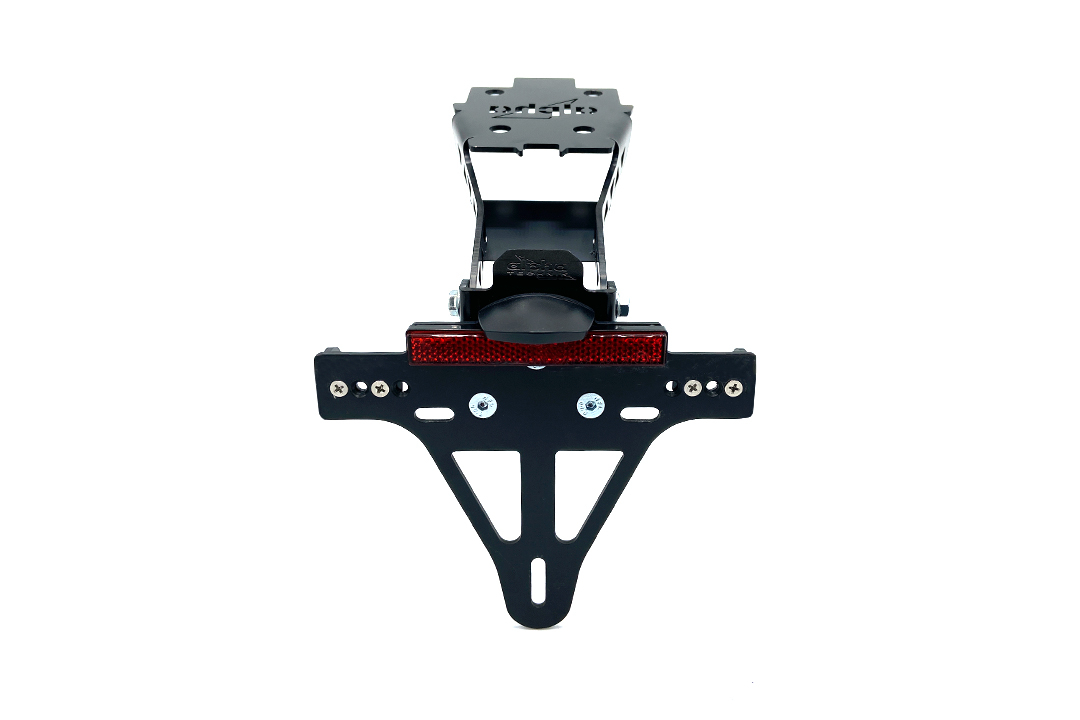 alpha Technik Number Plate Holder for Suzuki GSX-S1000 and GSX-S950, Type WEK0, WEK1, WEK2, Model Year 2021-