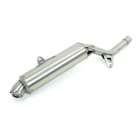 ARROW PARIS-DAKAR Exhaust for Honda XRV750 Africa Twin 1990-1992, Stainless Steel