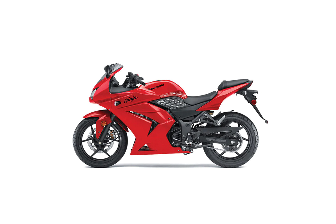 Stompgrip hybrid, Volcano, for Kawasaki Ninja 250R, 2008-2012