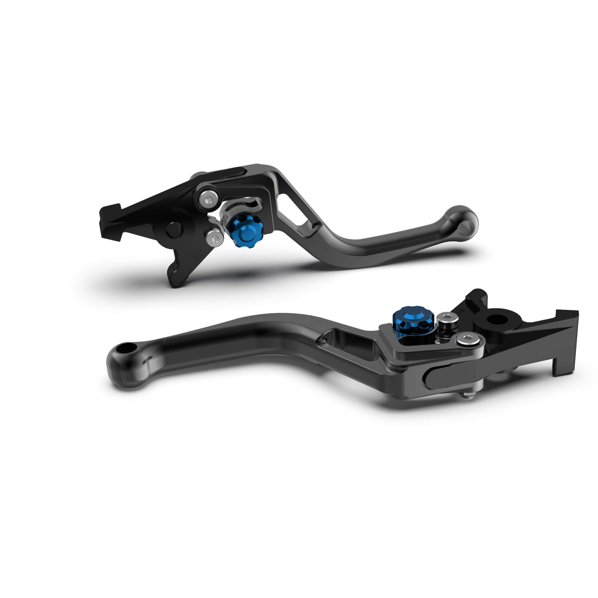 LSL BOW R67R Brake Lever, Short, Black/Blue