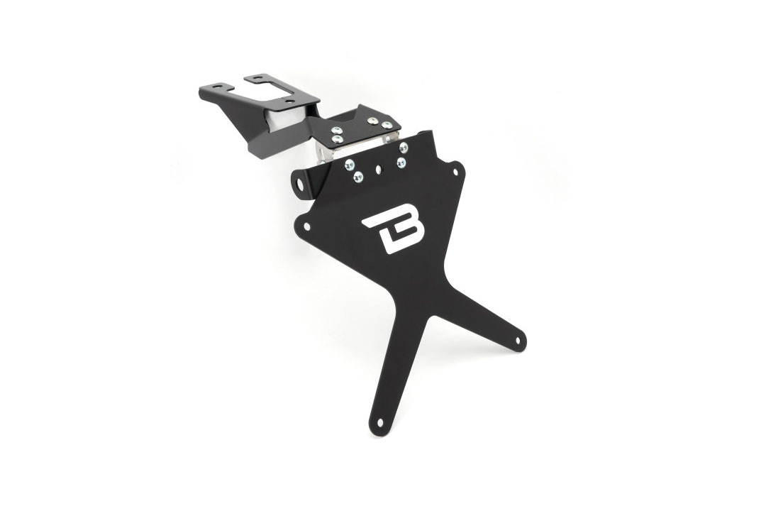 Barracuda Number Plate Holder for Ducati Hypermotard 950, Model Year 2020-21