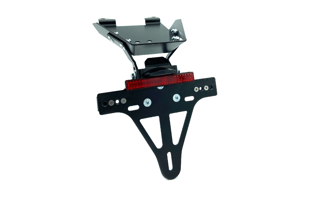 alpha Technik Licence Plate Holder for Aprilia Tuareg 660, Type XB / XC / XL / XM, from model year 2022-