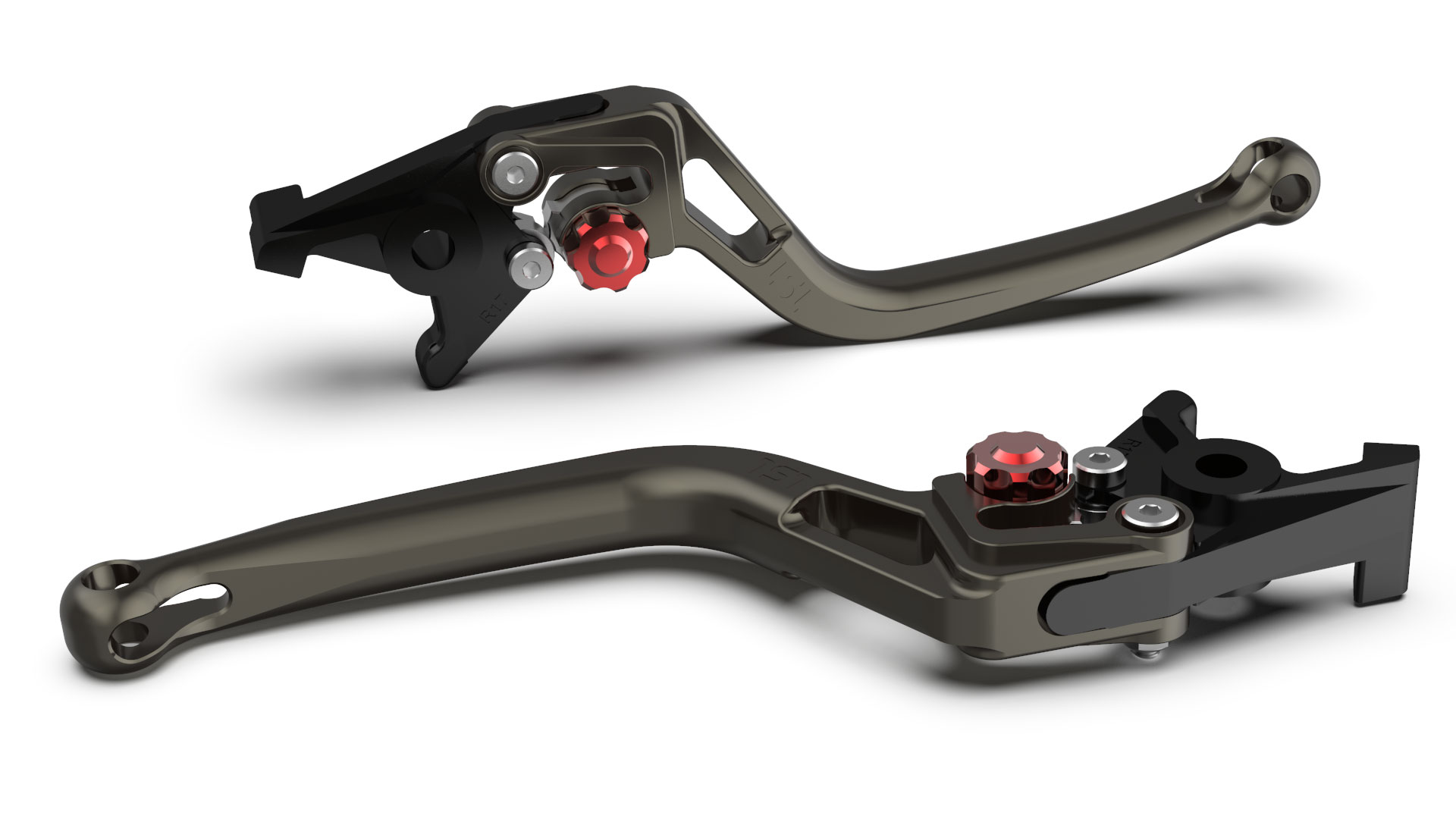 LSL BOW R82 Brake Lever, Anthracite/Red