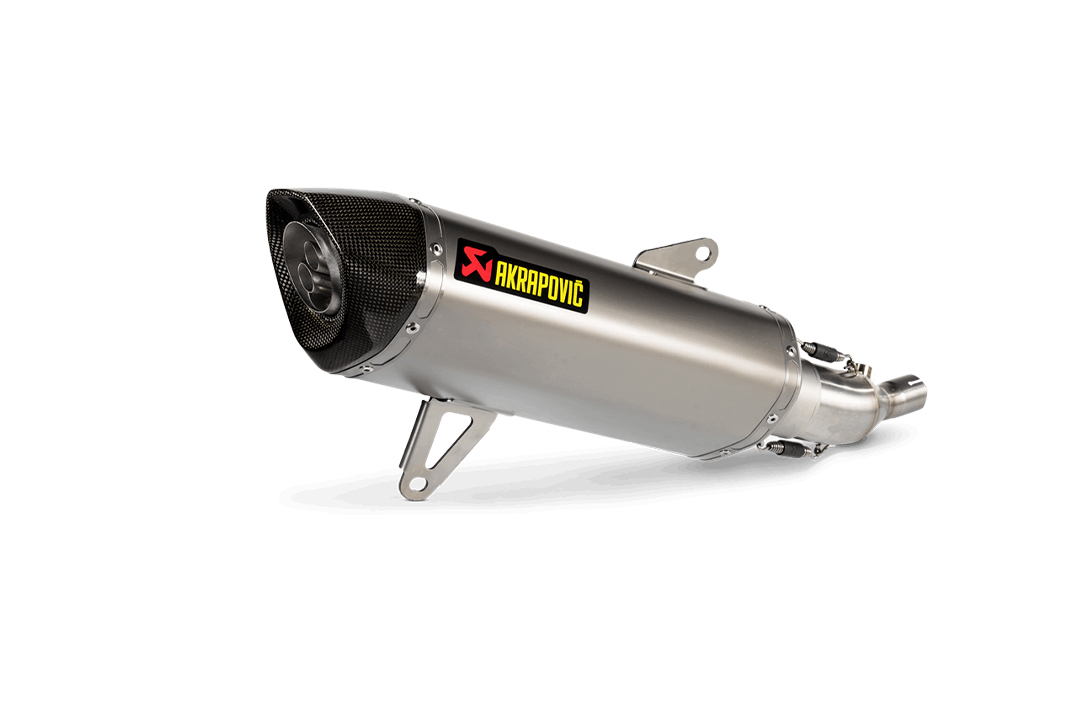 Akrapovic Slip-On Line (SS) Exhaust for Yamaha Tricity 300 and X-MAX 300 Model Year 2018- 2021-