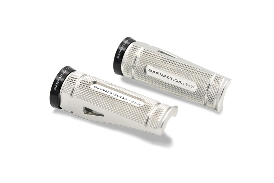 Barracuda footresten FOOTPEG KIT silver