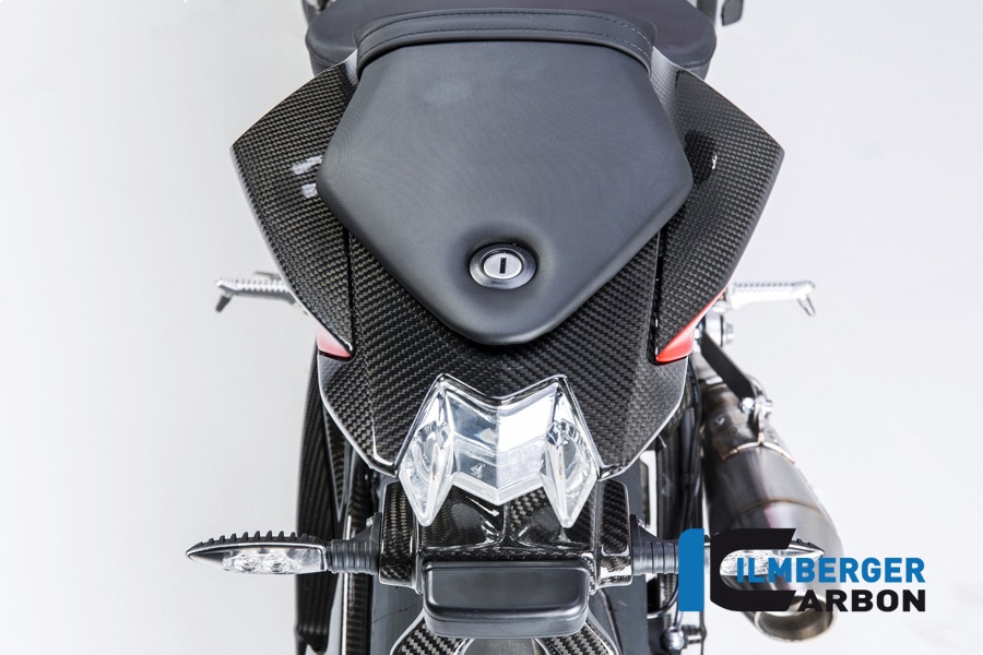 Heckverkleidung hinten oben , Carbon