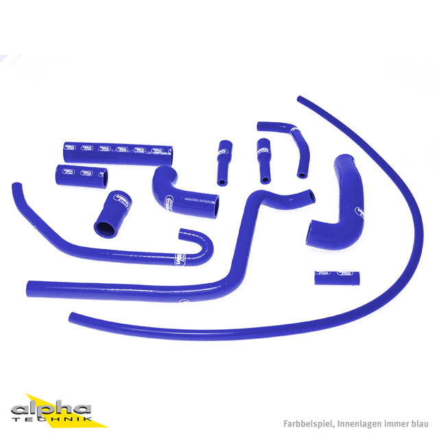 SAMCO SPORT Silicone Hose Kit Blue for MV Agusta Brutale 750 910 989R Model Year 2001-2012