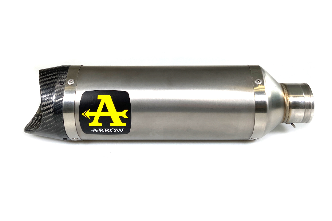 ARROW THUNDER Exhaust for YZF-R6 RJ11/RJ15 2006-2016, Titanium (For ARROW Header)
