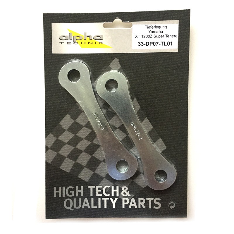 alpha Technik Lowering Kit 40mm for Yamaha XT1200Z Super Tenere; Type DP07; Model year 2017-