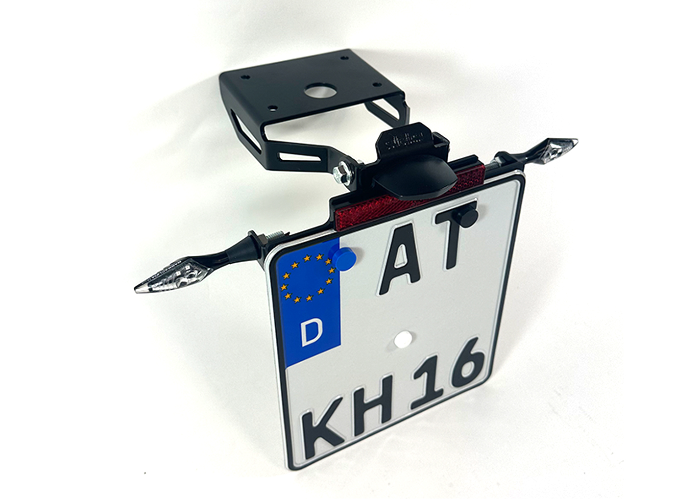 alpha Technik Number Plate Holder for Benelli TRK 702 / TRK 702X, Type PA8, Model Year 2023-