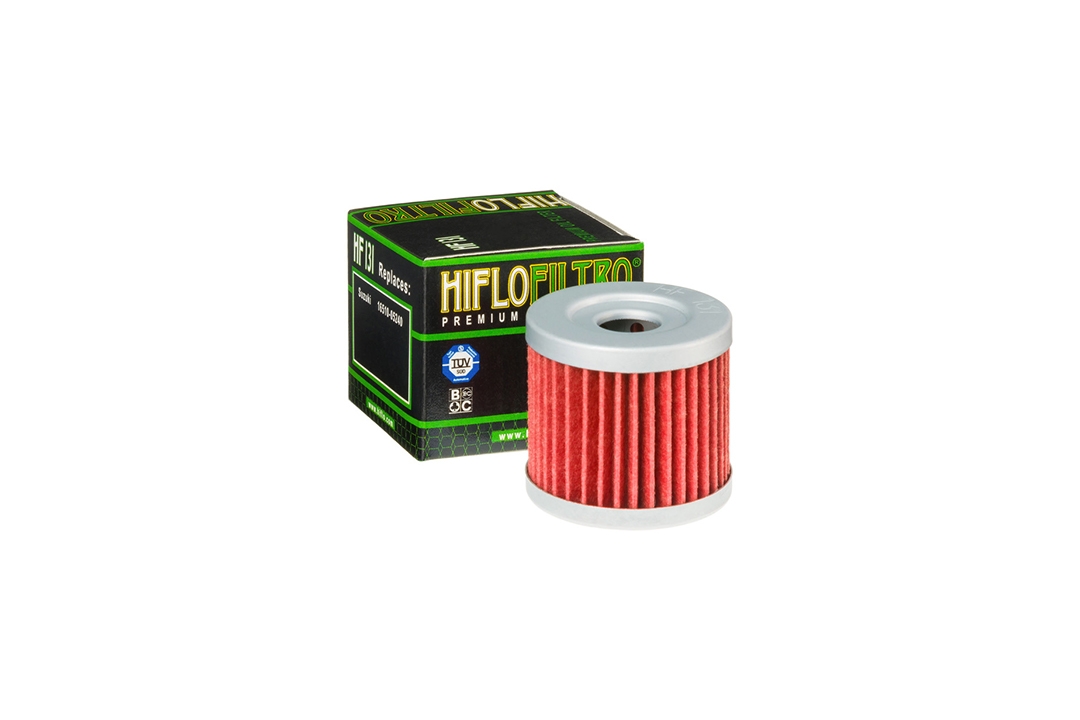 HIFLO oil filter HF131 for various Hyosung and Suzuki models