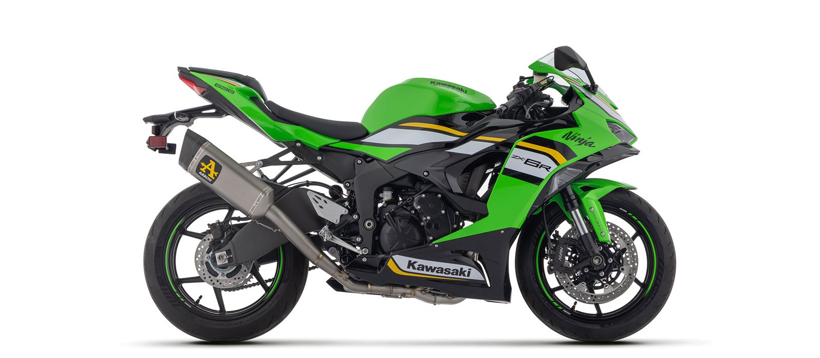 ARROW COMPETITION Titanium Full System for Kawasaki ZX-6R 636, 2024-