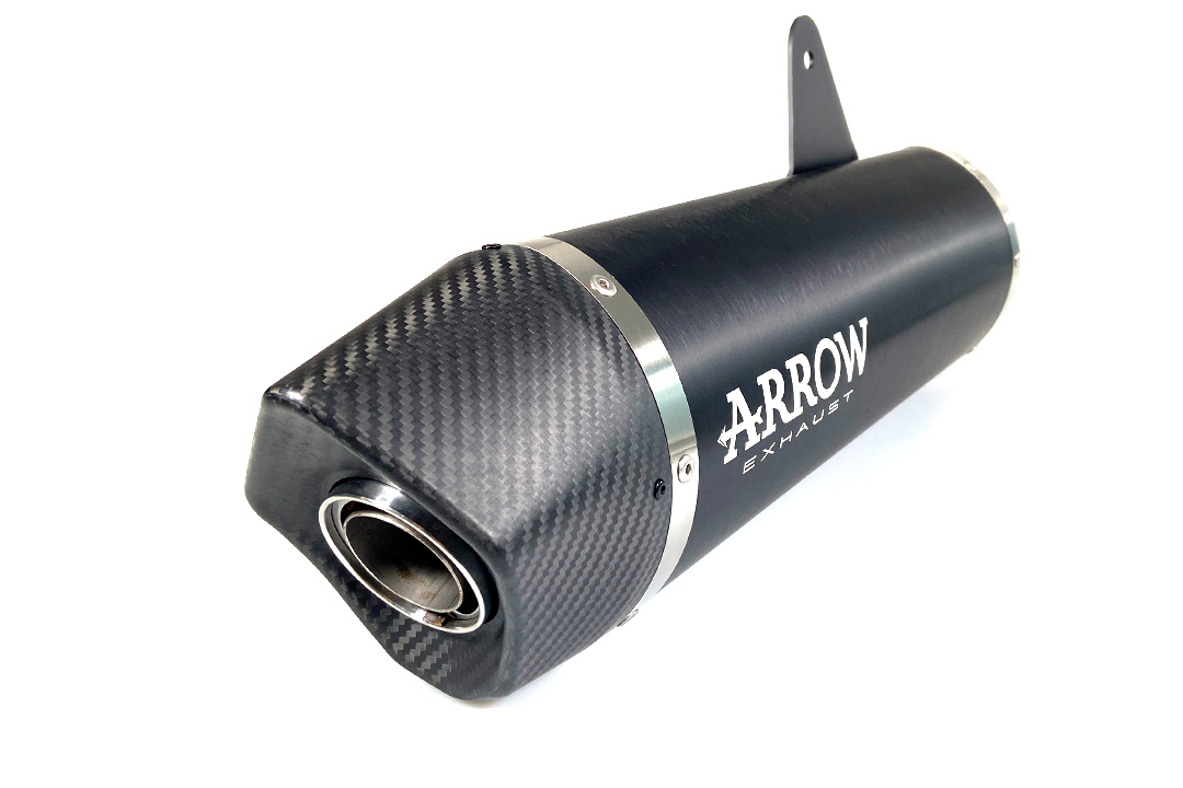 ARROW Exhaust MAXI RACE TECH for BMW R1200GS / R1250GS 2013- in aluminium, black
