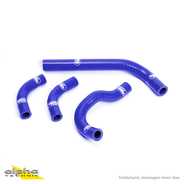 SAMCO SPORT Silicone Hose Kit blue for Honda CRF250R CRF250X Model Year 2003-2019