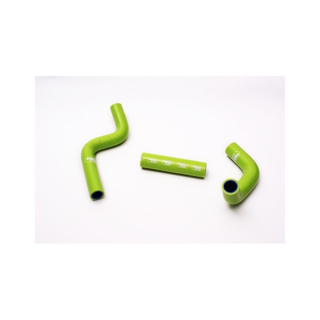 SAMCO SPORT Silicone Hose Kit Green for Kawasaki KX80 KX85 Model Year 1998-2013