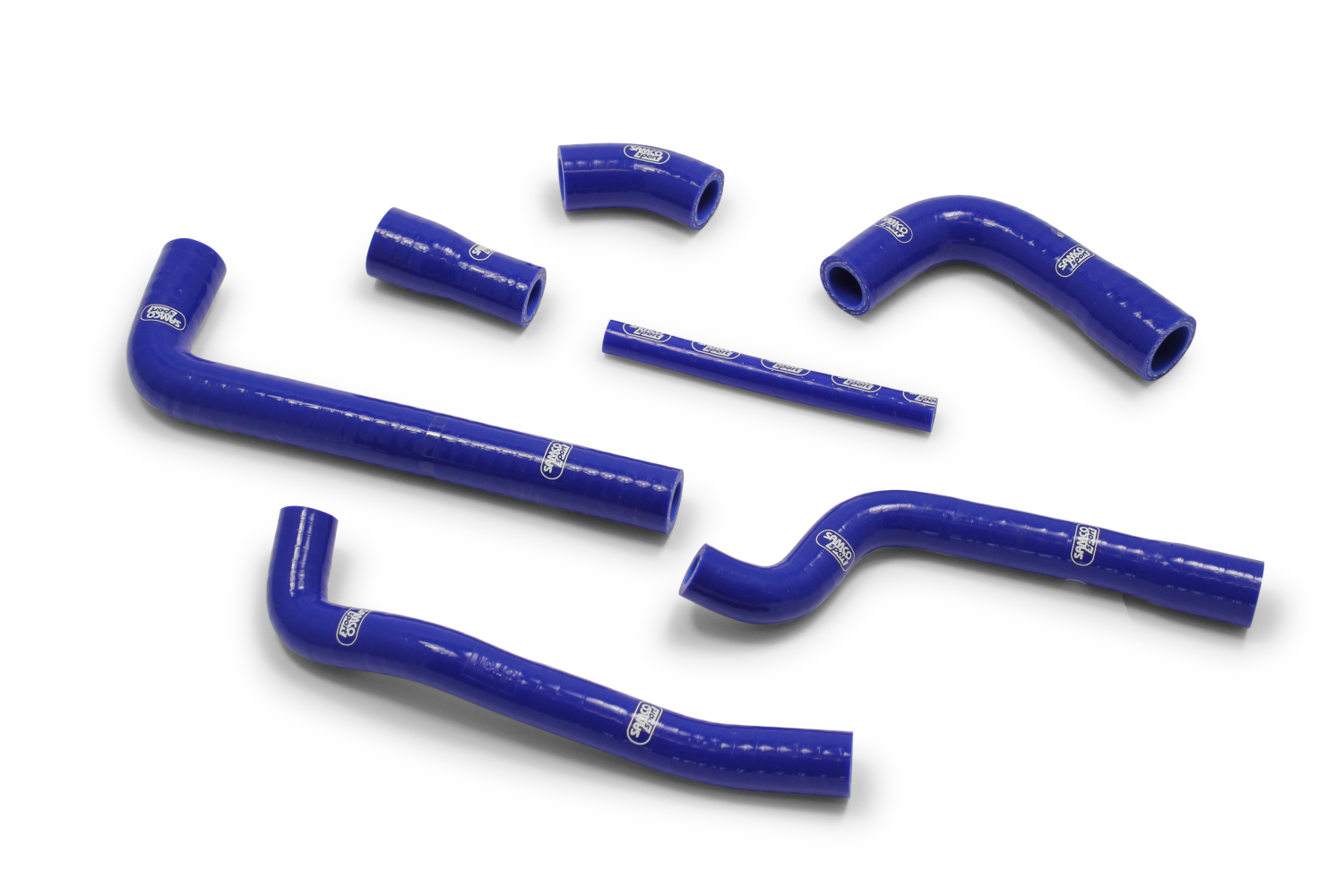 SAMCO SPORT Silicone Hose Kit OEM-Design Blue for Gas Gas EC250 XC250 EC300 XC300 All 2-Stroke Model Year 2018-2020