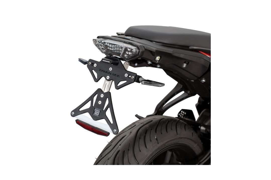 Barracuda number plate holder for Yamaha Tracer 700 2020- for accessory indicators