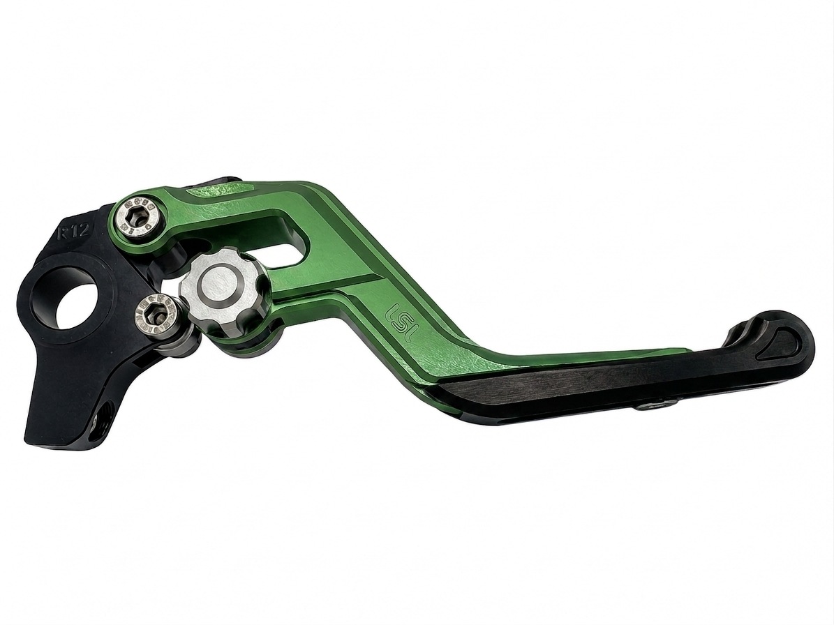 LSL ERGONIA Brake Lever R20 Green/Silver/Black