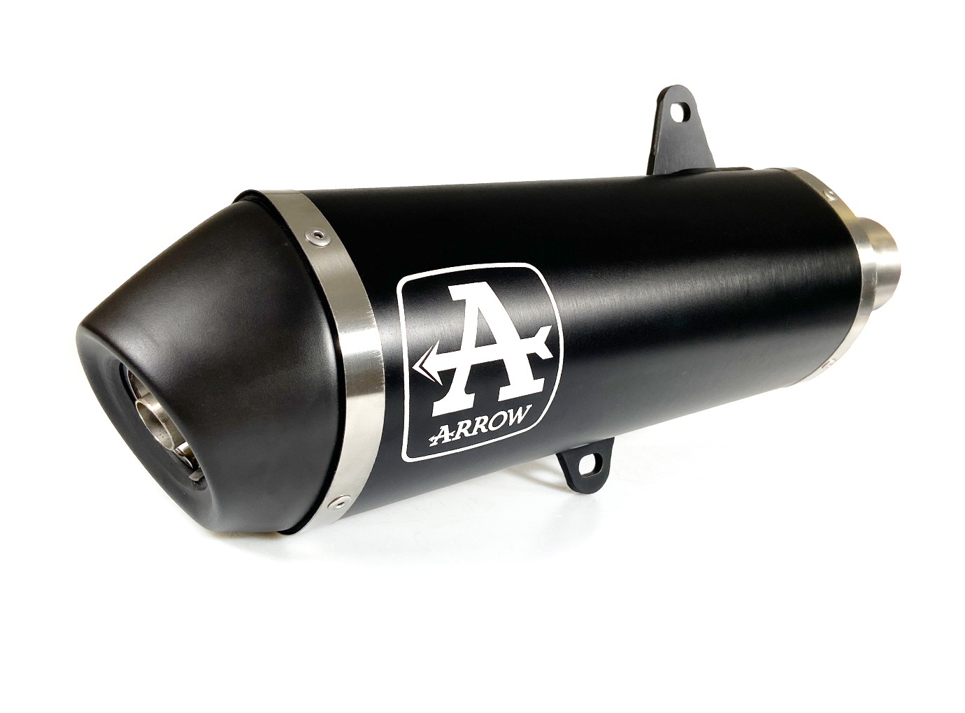 ARROW DARK URBAN exhaust for Honda ADV 350 from 2022-2025, black aluminium