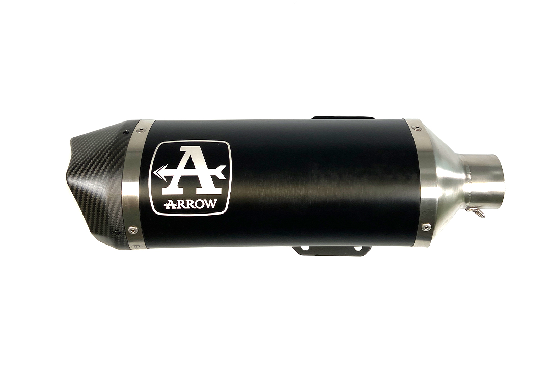 ARROW URBAN Exhaust with Carbon End Cap for Piaggio Vespa Primavera 125 Model Year 2021-